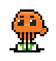 cartoon network fish Sticker