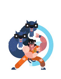 bandits pixel illustration pixel art dragon ball GIF