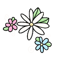 Flower Grow Sticker