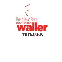 Hollaforwaller Sticker by Tremains