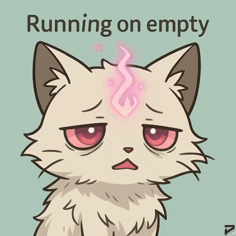 Running On Empty Burnout GIF by Persona