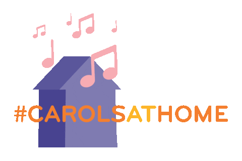 Merry Christmas Singing Sticker by Vision Australia's Carols by Candlelight