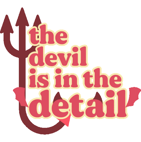 With Love Devil Sticker by withlovethebrand