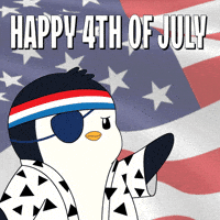 United States Usa GIF by Pudgy Penguins