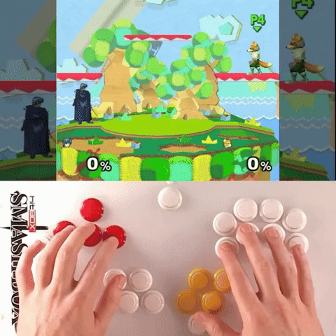 SB - SSBM - Marth - Pivot Down Tilt