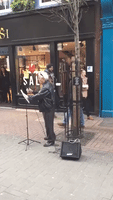 Elderly Busker Smashes Stormzy's Hit Song