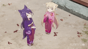 winter solstice snow GIF by Funimation