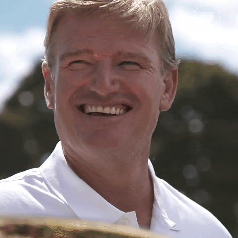 ThePresidentsCup giphyupload smile nod ernie GIF