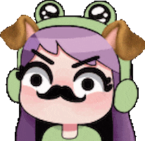 Dog Girl Sticker