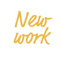 New Work Lla Sticker by Lindsey L Ahmet Official