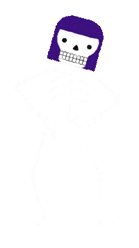 Halloween Dancing Sticker by overtonecolor