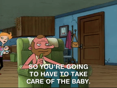 hey arnold nicksplat GIF