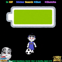 Soccer Battery Full GIF by Zhot Music