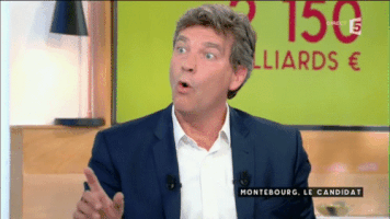 arnaud montebourg GIF by franceinfo