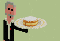 Doughnut Krapfen GIF by CryptoWiener