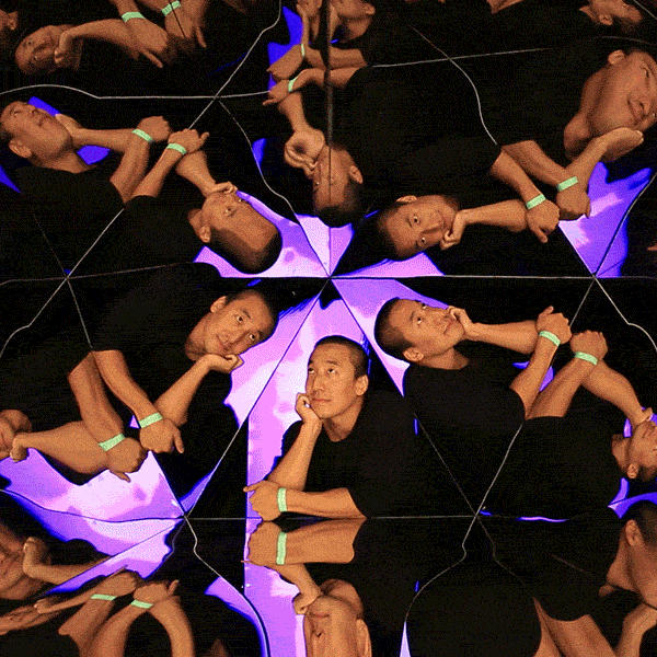 giphyupload photobooth portrait kaleidoscope timeframe GIF