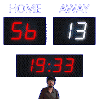 13 Away Sticker