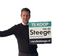 Makelaar Sticker by Van de Steege