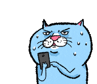 nervous illustration Sticker by ehcat