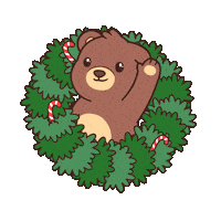 Merry Christmas Sticker by BEARISH