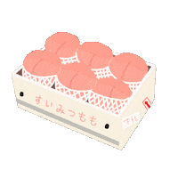 BAOXUANNN kawaii sticker eat fruit Sticker