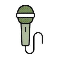 cmct mic creativemornings creative mornings cmct Sticker