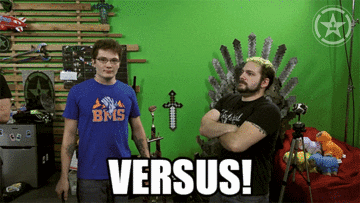 rooster teeth versus GIF by Achievement Hunter