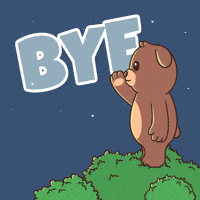 See Ya Goodbye GIF by BEARISH