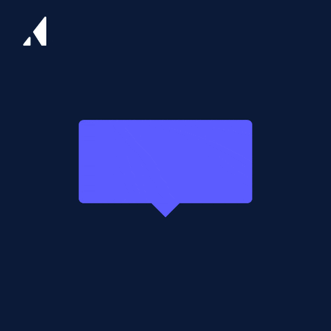 Appcues form pop up chat bubble tooltip GIF