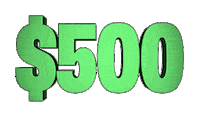 500 Sticker by Cleo