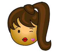 I Love You Hearts Sticker by Moxies