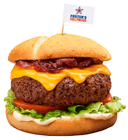 Burger Fosters Sticker by FostersHollywood