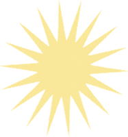 Star Sun Sticker by Antilliaanse Feesten