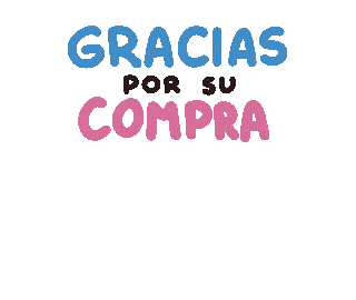 Gracias Compra Sticker