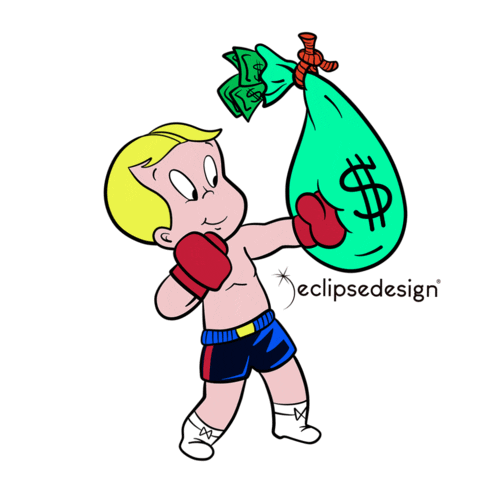 Money Sticker by EclipseDesignCo