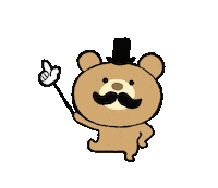 Bear くま Sticker