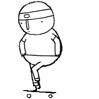 skate skateboarding Sticker by EVANREDBORJA