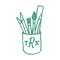 Painting Diy Sticker by TheRusticBrush