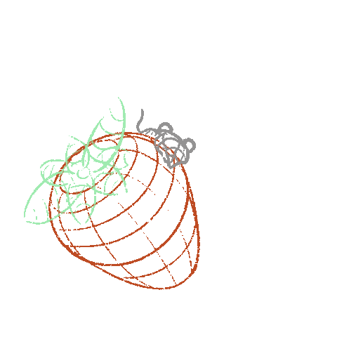 kat-vita giphyupload red green drawing Sticker