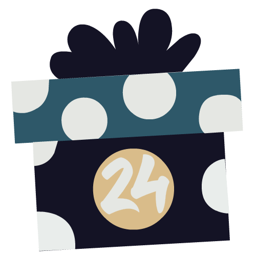 Christmas Day Sticker by Aurelie Magnan