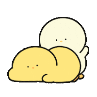 ohduck5 love kiss couple duck Sticker