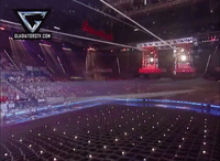 gladiators tightrope GIF