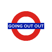 Night Out Logo Sticker by Transport for London