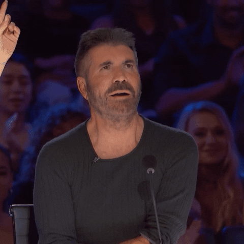 wlion giphyupload agt americas got talent simon cowell GIF
