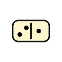 3D Domino Sticker by Sweets Kendamas
