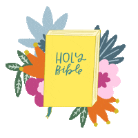 Happy Holy Bible Sticker by Well-Watered Women