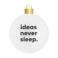 Christmas Ball Sticker by Caffeina