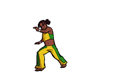 Fight Dance Sticker by dan.bahia.dan