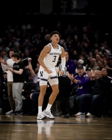 Hype Ty GIF by Northwestern Athletics
