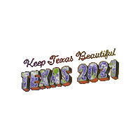 Beautifytx Sticker by Keep Texas Beautiful